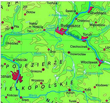 Dintorni della citta di Bydgoszcz